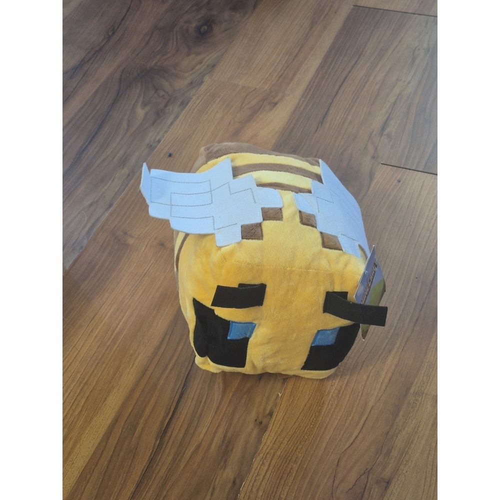 Minecraft Kids Pillow Buddy Bee Yellow Stuffed Toy Plush 15 inch 2020 FLAW